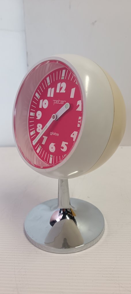 Ξυπνητήρι - Peter - Globe -   Πλαστικό - 1960-1970 - Ξυπνητήρι εποχής του διαστήματος #4.3