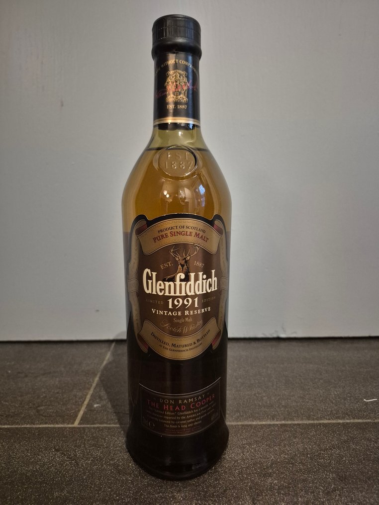 Glenfiddich 1991 1991 Vintage Reserve - Don Ramsay - The Head Cooper - b. 2004 - 70cl #1.0