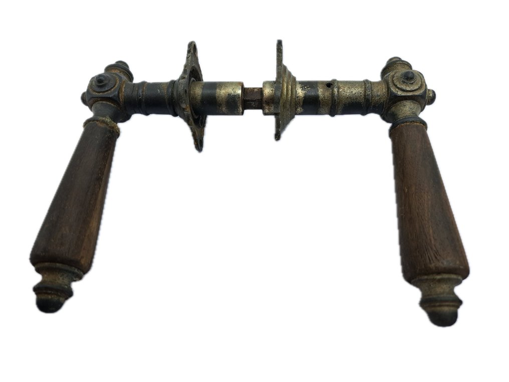 Αντίκες Χερούλι πόρτας - 1920-1930 - Αντίκα λαβή πόρτας  #1.0