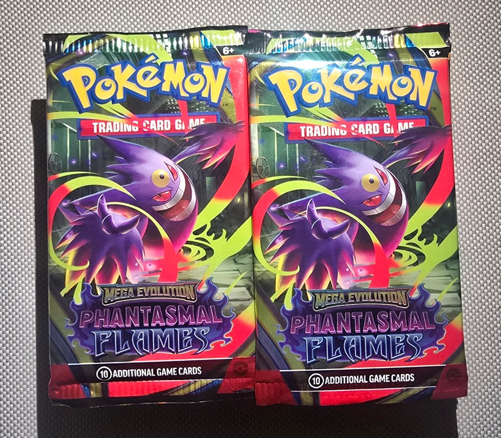 Pokémon - 18 Booster pack - Phantasmal Flames - Various sets #1.0