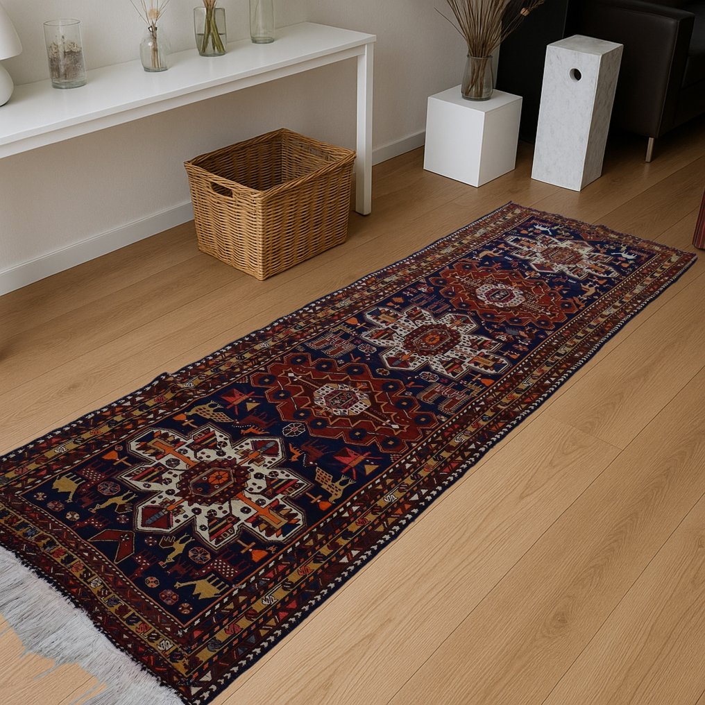 Kelim Sumak - Cleaned - Runner - 300 cm - 116 cm #2.1