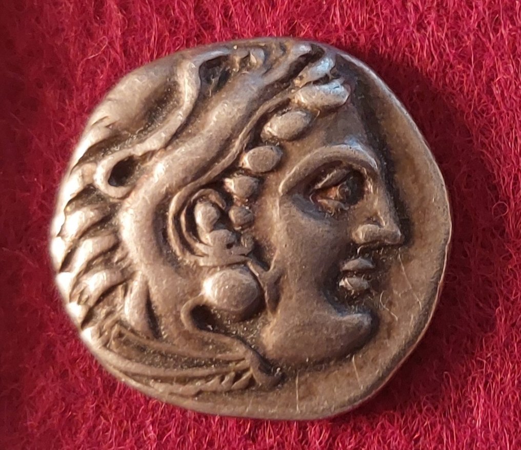 Regii Macedoniei. Antigonos I Monophthalmus, ca Strategos din Asia (320-306/5 î.Hr.). Drachm In the name and types of Alexander III. Abydos, c. 310-301 BC (Fără preț de rezervă) #1.0