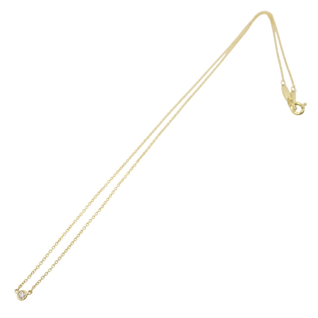 Tiffany & Co. - Collier avec pendentif - Diamonds by the Yard Single Diamond Pendant - 18 carats Or jaune #1.0