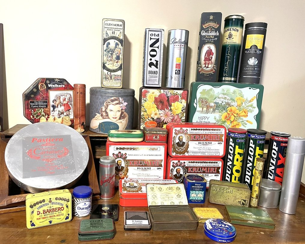 Collection thématique - Boîtes en fer-blanc – thèmes divers - Vari Brand #1.0