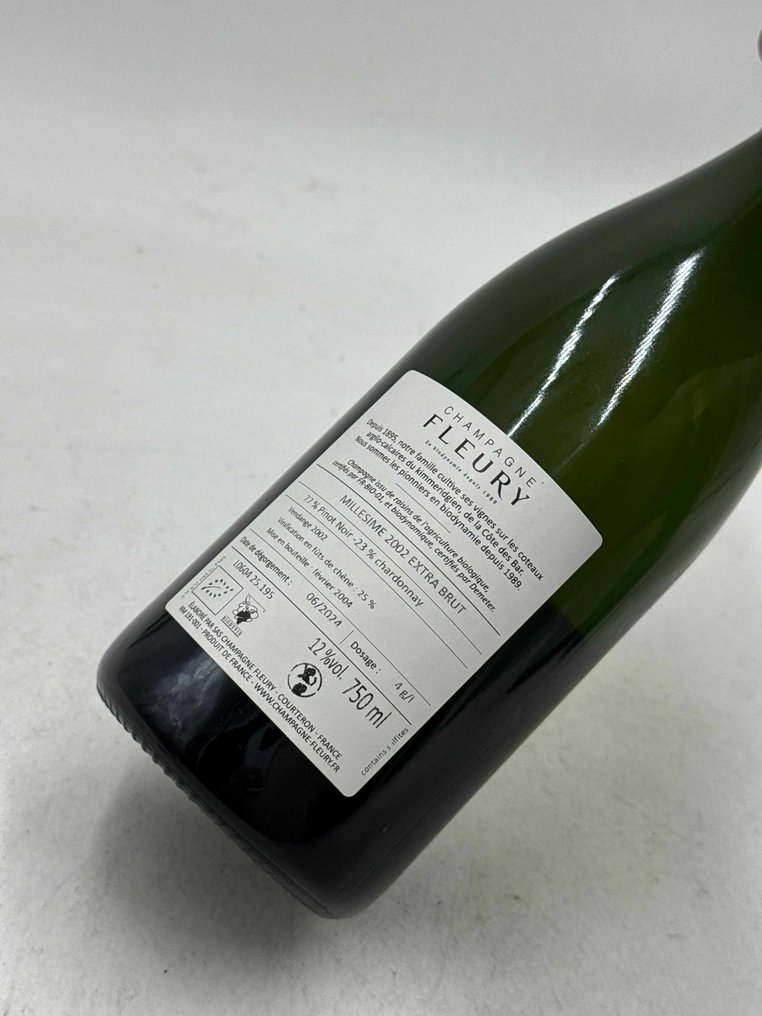 2002 Fleury, millésimé - Champagne Brut - 1 Pullot (0.7 L) #2.1