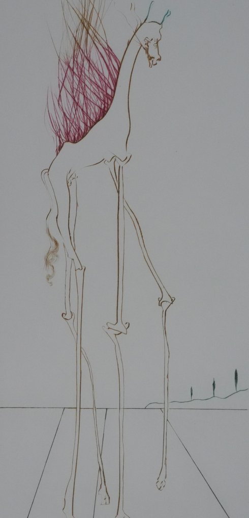 Salvador Dali (1904-1989) - Girafe en feu #2.1