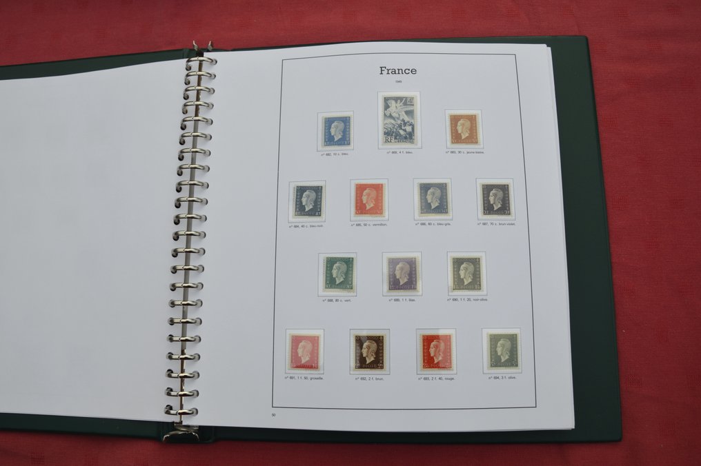 France 1945/1959 - Album Yvert & Tellier No 2 -- 1945-1959 -- MNH #4.3