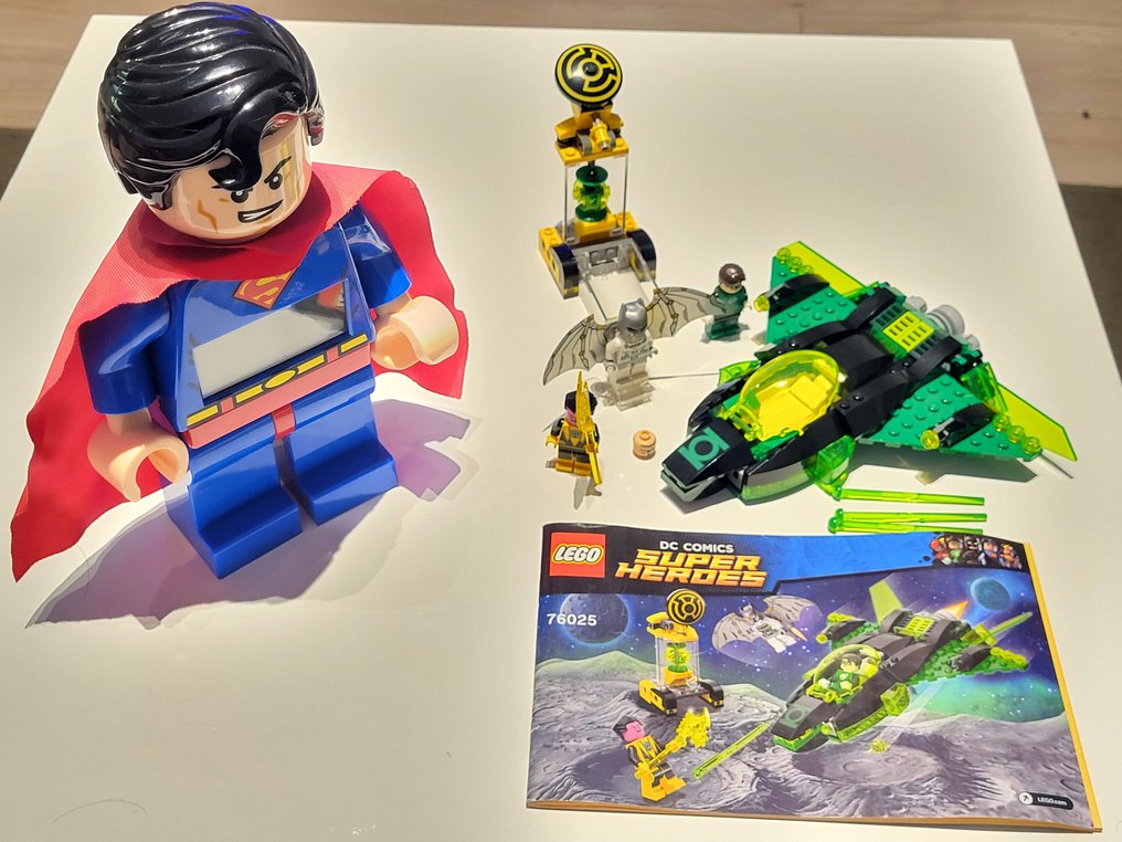 LEGO 套組 - Super Heroes - Green Lantern vs. Sinestro+ Superman Figure Alarm Clock #1.0