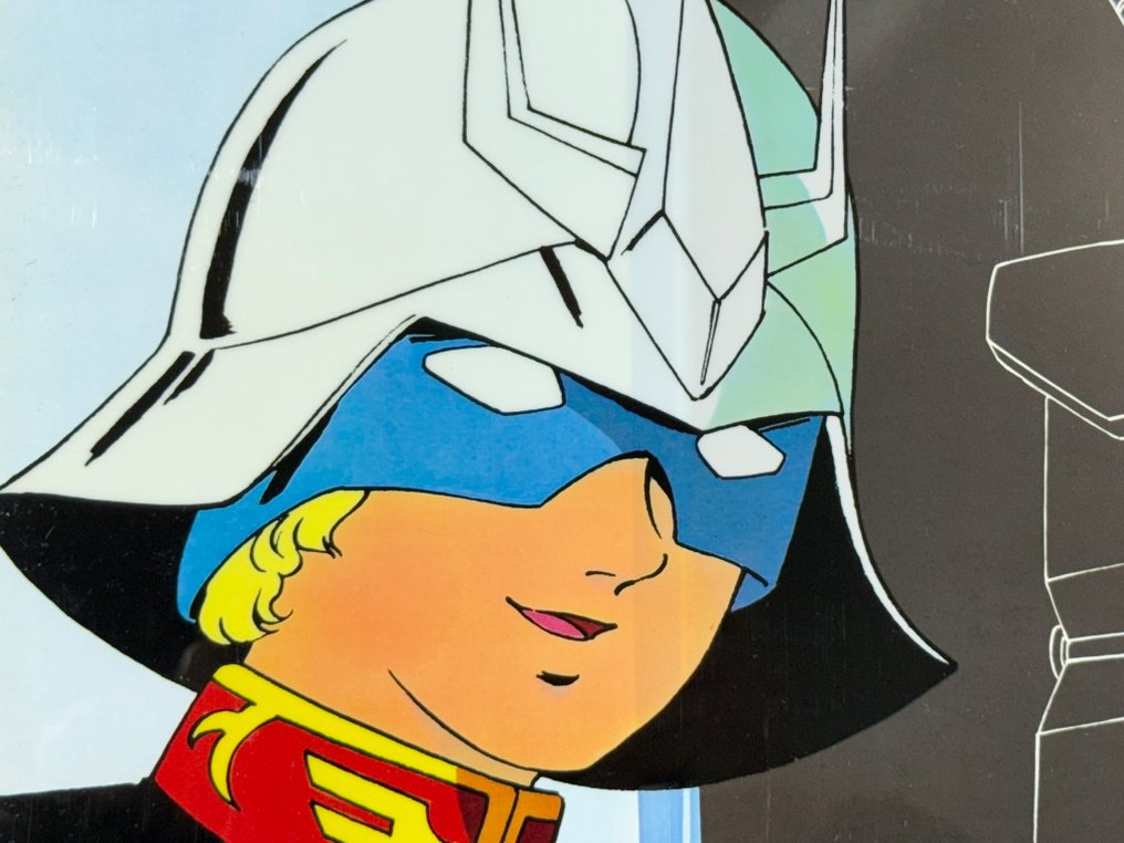 Nippon Sunrise - Original sericel, with copy background - Limited edition from the studio, very rare! - Mobile Suit Gundam (1979/80) #1.0