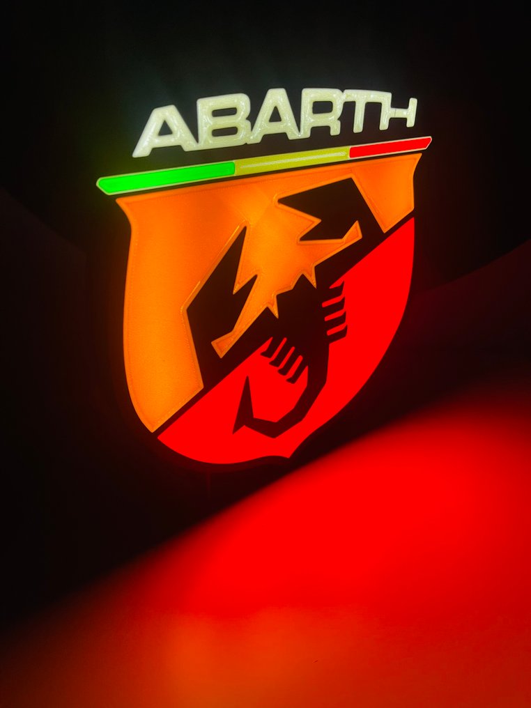 定制照明标志 – 赛车蝎子徽标设计 – 意大利制造 - Cr3ativid - 燈箱 - 塑料 #1.0