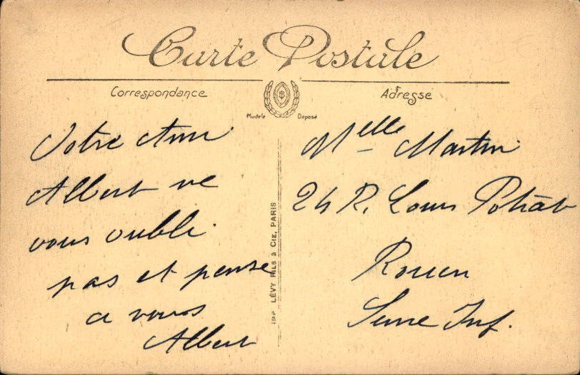 Francia - Francia - Postal (161) - 1900-1950 #1.0