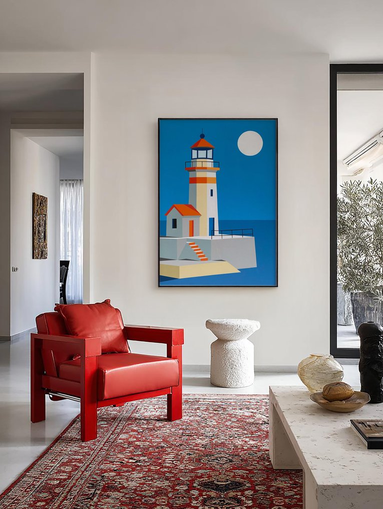 Nelson F. León - "Escenario Costero" XL- (NO Reserve) #1.0