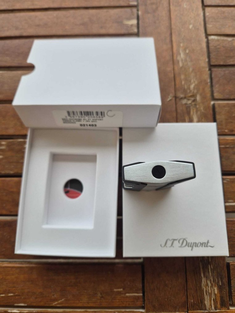S.T. Dupont - Defi extrême Torch Flam - No reserve price - Lighter - Silverplate #2.1