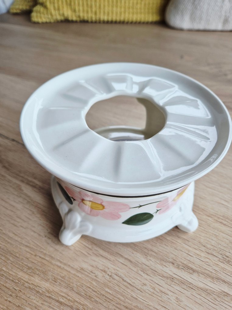 Villeroy & Boch - Καμινέτο -  Άγριο τριαντάφυλλο, Wildrose - Faience - Stövchen πρώτης επιλογής #1.0