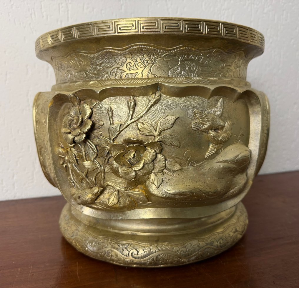 Jardinieră - Bronz - Chinoiserie #4.3