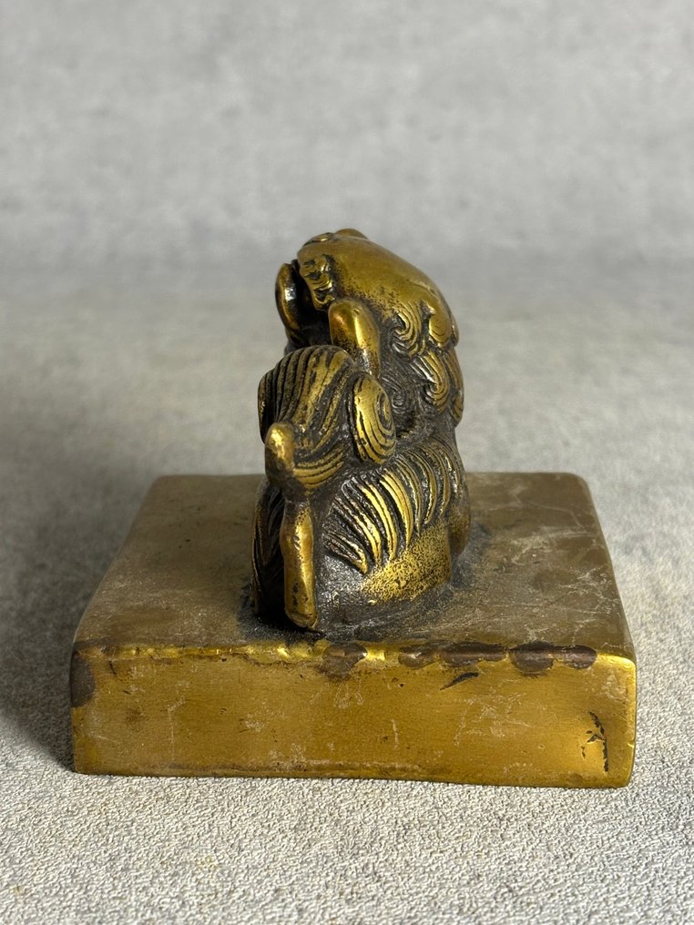 Grote timbro cinese - Bronzo - Fine XX secolo #4.3