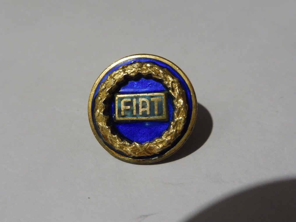 Badge - Fiat - Spilla rotonda in smalto #3.2