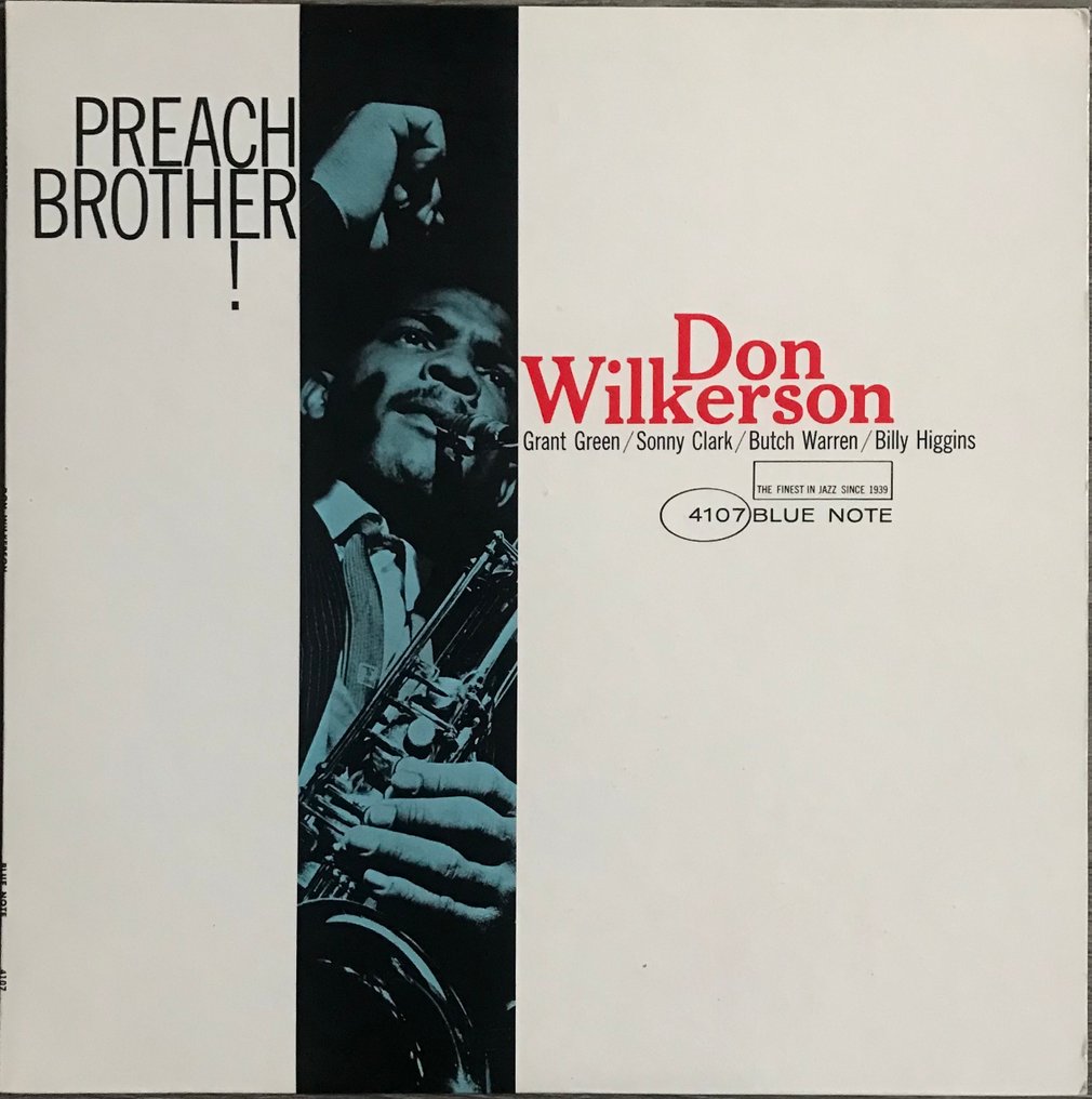 Don Wilkerson - Preach Brother! - Δίσκος βινυλίου - 1st Mono pressing - 1962 #1.0