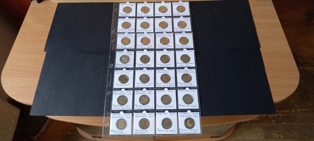 Ευρώπη. 2 Euro 2006/2025(28 monnaies)  (χωρίς τιμή ασφαλείας) #1.0