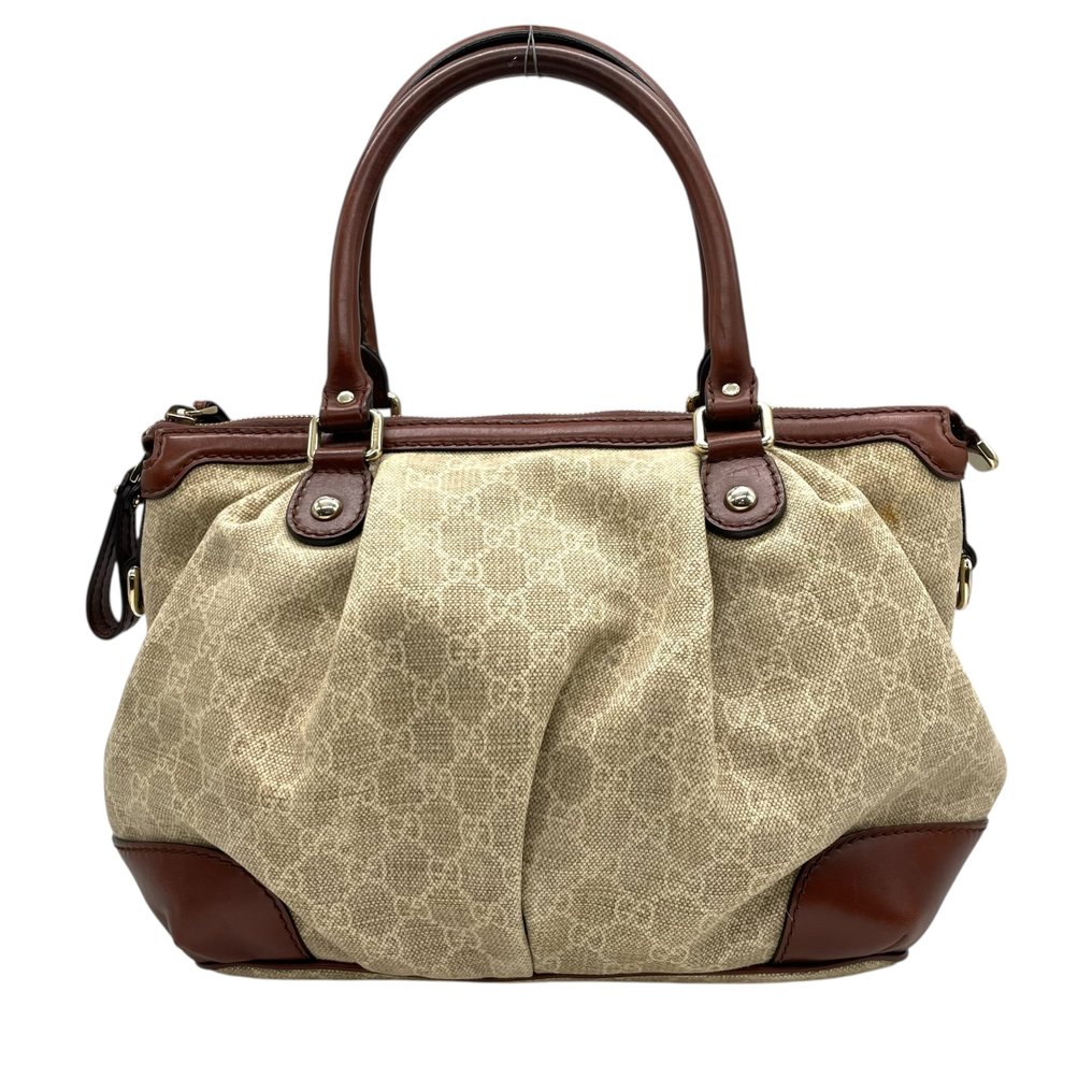 Gucci - Sukey Diamante Canvas Handbag with Interlocking G Charm - Tote táska #2.1