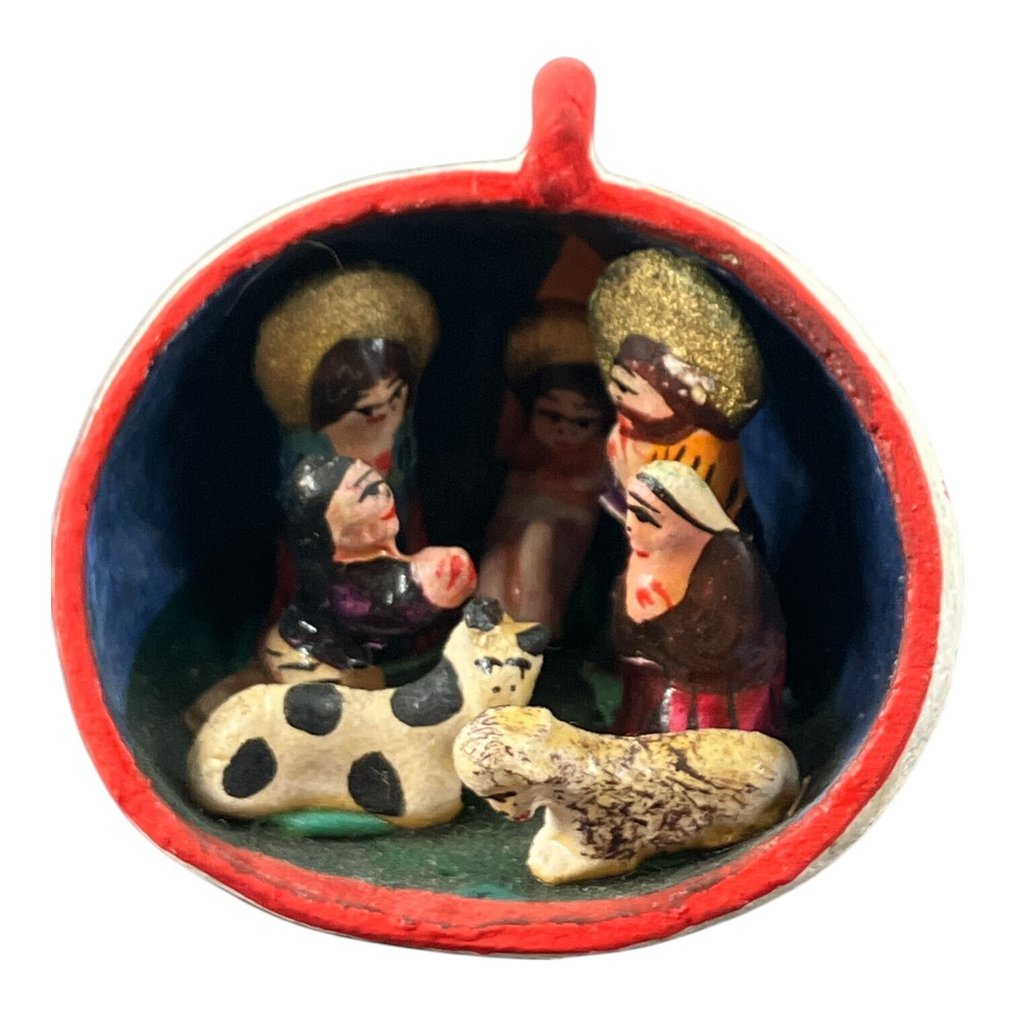 Nativity scene Nativity Scenes (6) - Pottery, Plaster, Textile #3.2