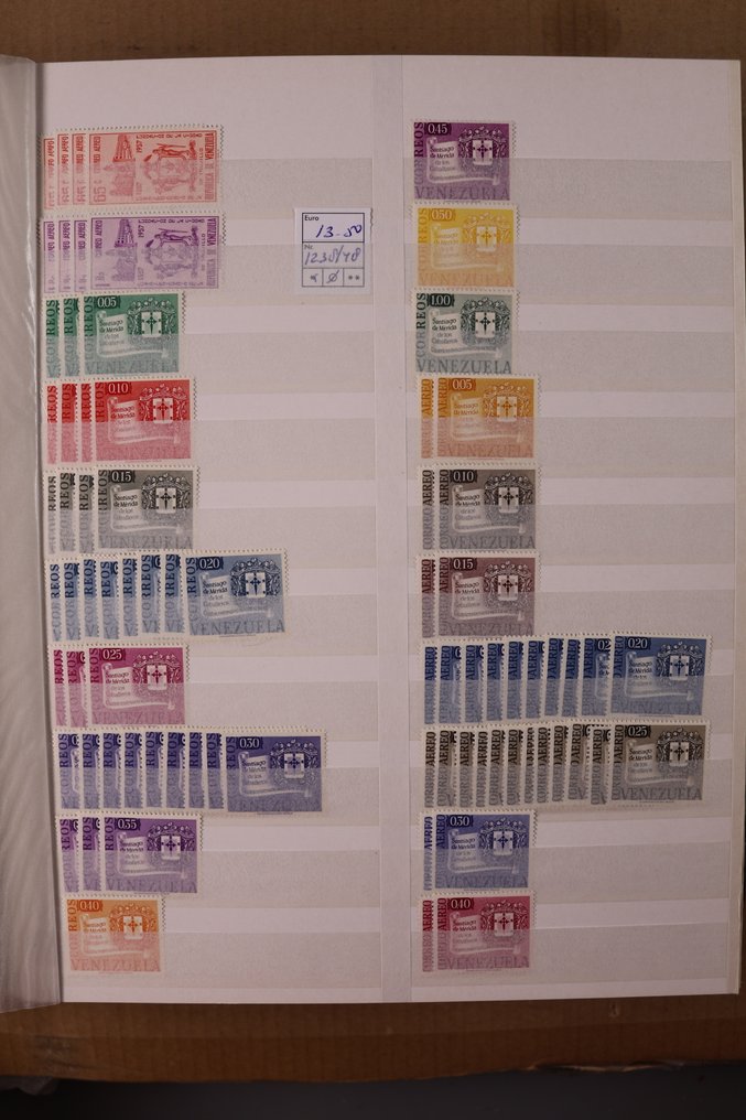委内瑞拉 1958/1990 - 库存在 Importa 店铺账簿中 - 无最低价 #2.1