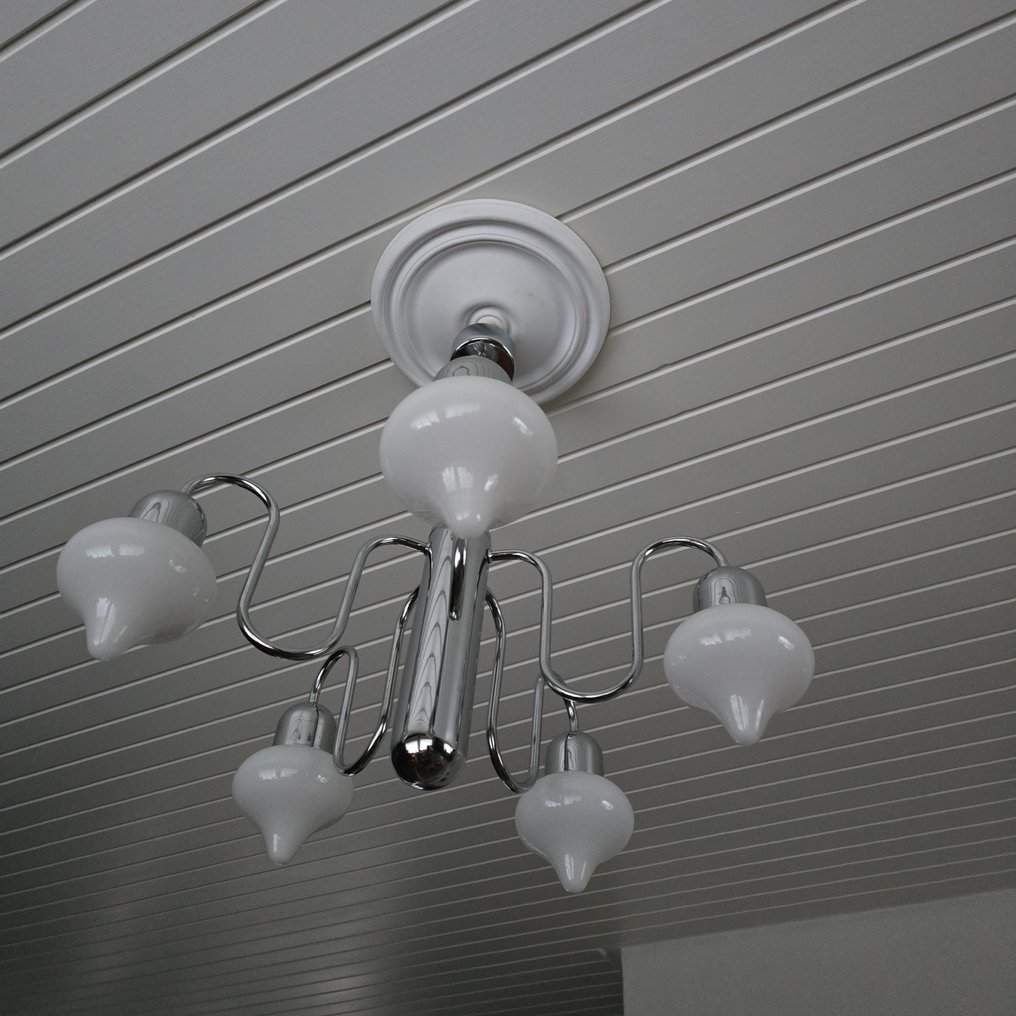 Φωτιστικό οροφής - Μέταλλο, Γυαλί - Βιτρίνα κρεμαστό φωτιστικό #2.1