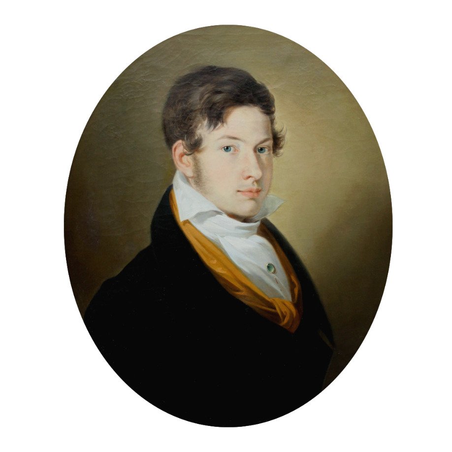 Franz Xaver von Lampi (1782-1852), Attributed to - Portrait of Wilhelm Jackson #1.0