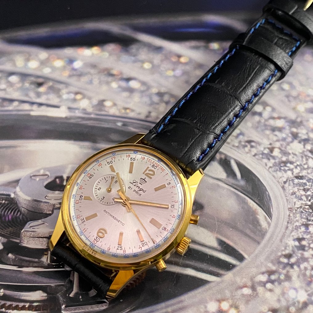 Lings - 21 Prix Chronograph Stop and Go - Nincs minimálár - Férfi - 1950-1959 #2.1