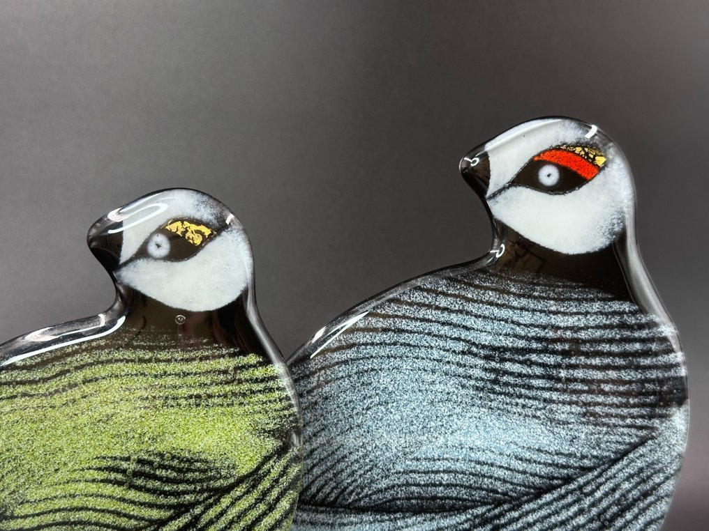 Studio Habrat - Figuriini - Birds (2) - fusing #1.0