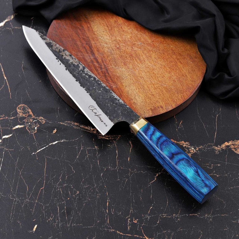 Μαχαίρι κουζίνας - R611 - Hardwood - Ιταλία - Χαραγμένο μαχαίρι Gyuto σεφ #4.3