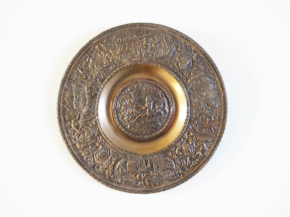 Plate - Création d'Eve et allégories des saisons - Bronze #1.0