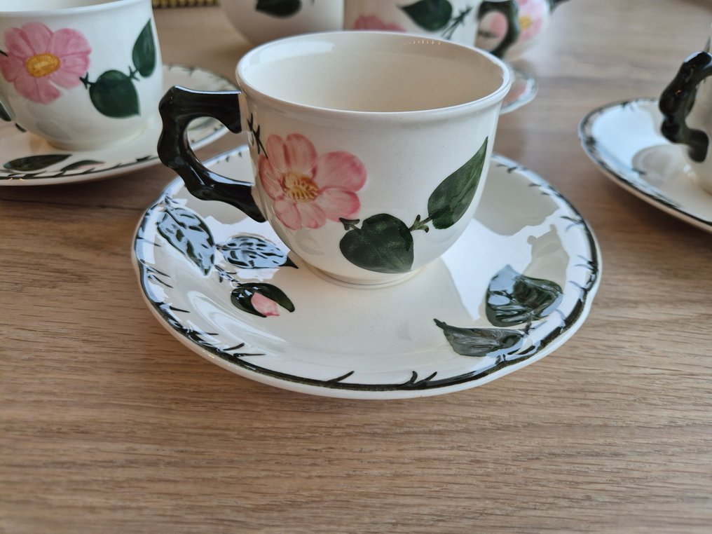 Villeroy & Boch - Servizio da tè e caffè (11) - Wild-Rose, Wildrose - Porcellana - Dipinto a mano, prima scelta! #2.1