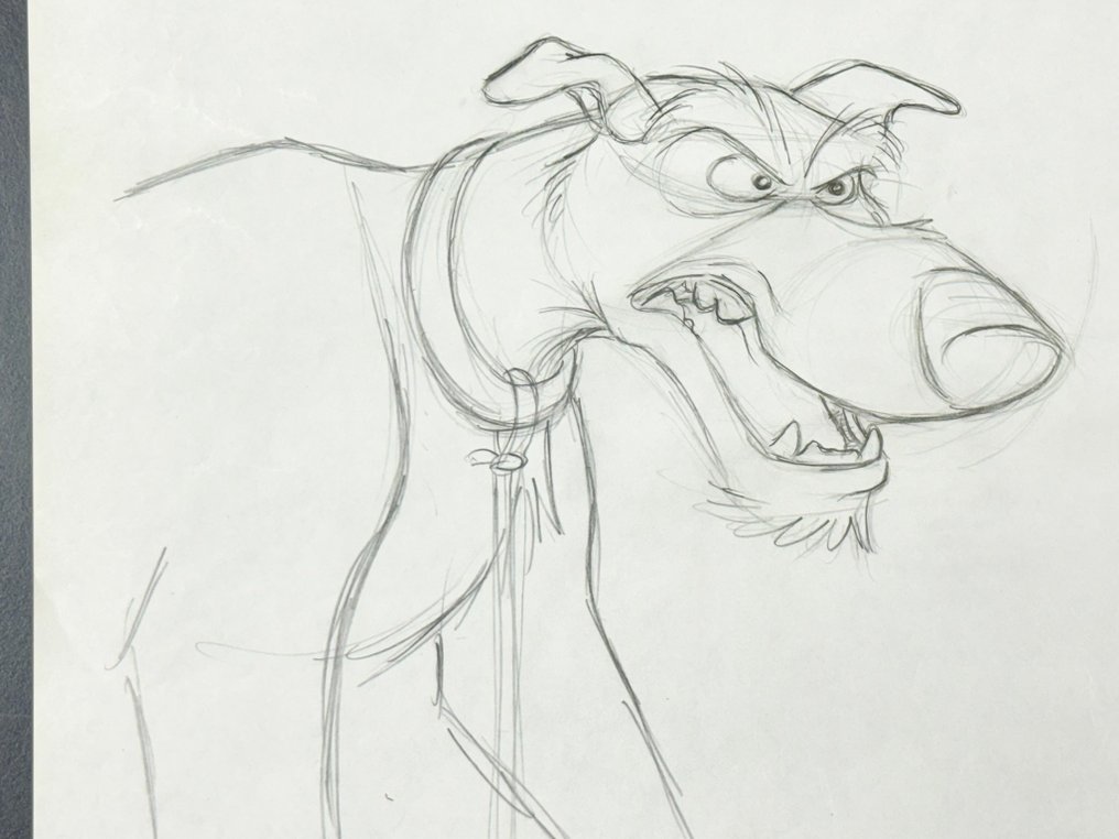 Walt Disney - Desenho de animação original do Chefe (40 x 32 cm) - The Fox and the Hound (1981) #4.3