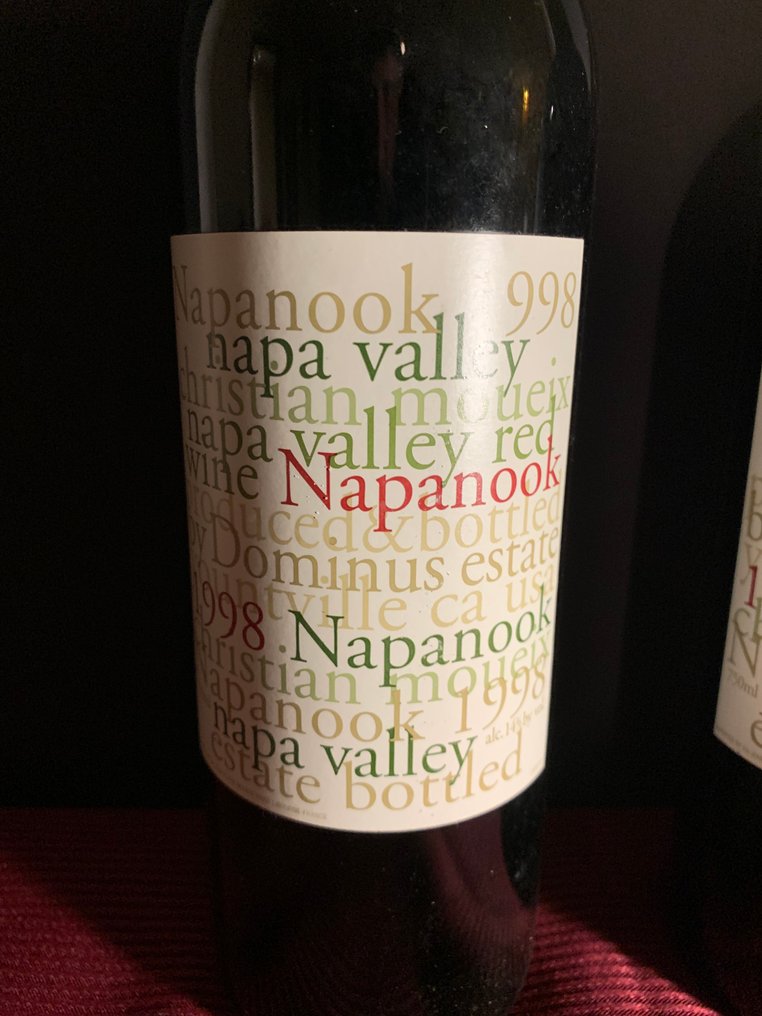 1998 Napanook - Κοιλάδα Νάπα - 2 Î¦Î¹Î¬Î»Î· (0,75L) #3.2