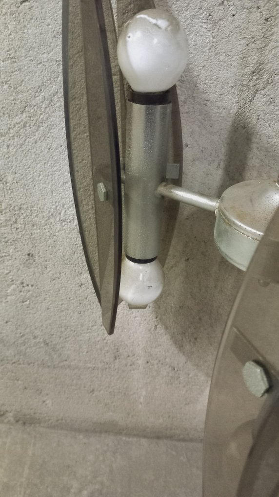 Veca - 吊灯 - 玻璃, 铝 - 60年代的 Veca 吊灯 #3.2