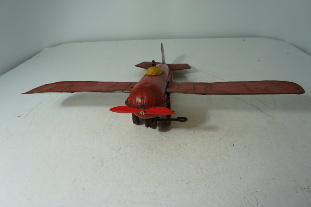 Unknown Manufacturer - Τσίγκινο παιχνίδι - Clockwork Monoplane, Unboxed - 1930-1940 #1.0