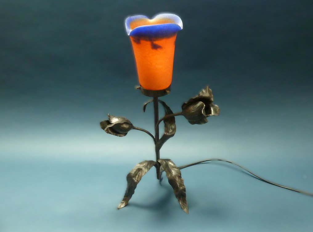 Francois Carion - Tafellamp - Glas, Metaal #3.2