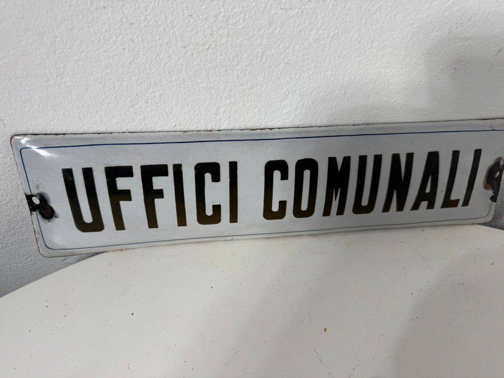 Gemeindebüros - Schild - Metall, Emaille #4.3