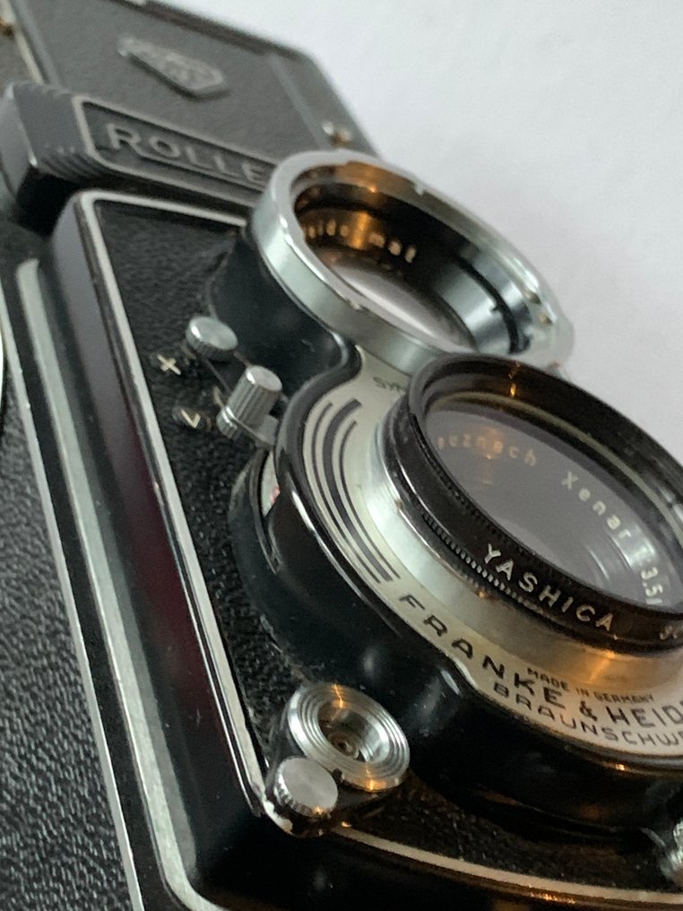 Rollei Rolleicord met Schneider-Kreuznach Xenar 3,5/75mm | Twin lens reflex camera (TLR) #1.0
