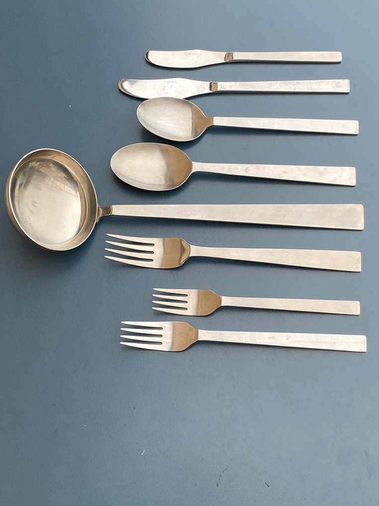 Abert - nicrosil 18/10 - Ménagère (44) - Acier - Design intemporel #1.0