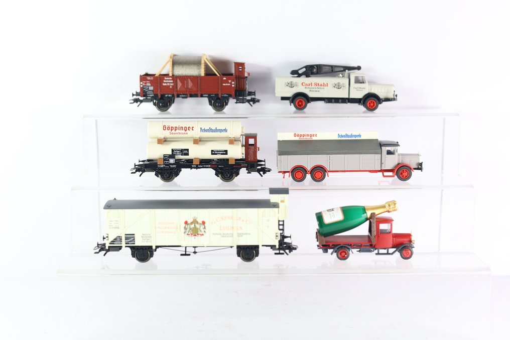 Märklin H0 - 00694 - Model train freight wagon set (1) - Museum wagon set Work 1 - DB #1.0
