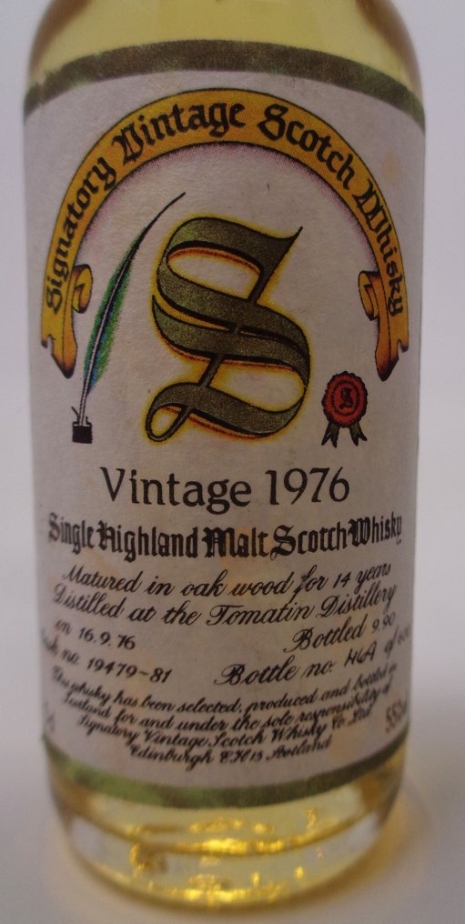 Tomatin 1976 + Glenturret 1979 + Dallas Dhu 1978 - Miniature - Signatory Vintage  - 5 cl - 3 flasker #2.1