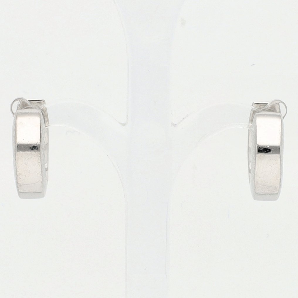 Σκουλαρίκια - 14 καράτια Λευκός χρυσός Διαμάντι (Φυσικό)  #3.2