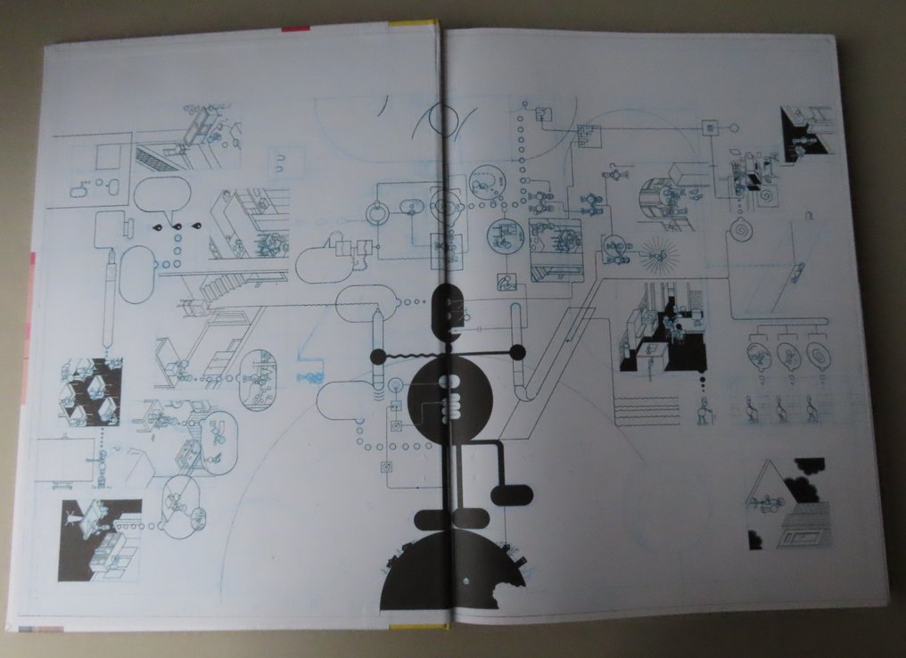 The ACME Novelty Library - lot 3 x Chris Ware items : Monograph + 2 x novelty Library - 3 Comic - Ensipainos - 2006/2017 #3.2