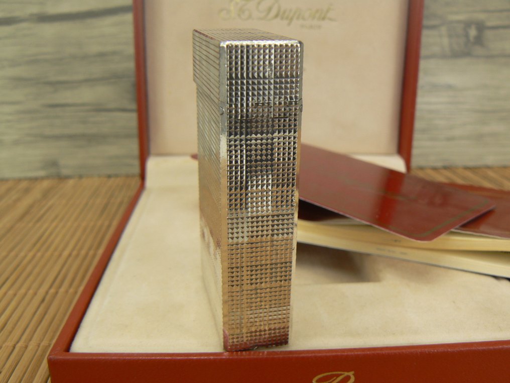 S.T. Dupont - Diamond tip - Taskusytytin - Silver plated #4.3