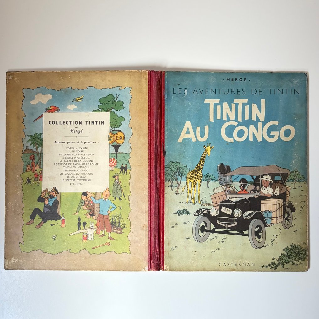 Tintin T2 - Tintin au Congo (B1) - C - 2e édition couleur - 1 Album - 1947 #3.2