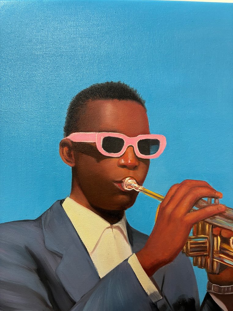 Le Yack - Blue Note at Noon - Handmade! - unique work #2.1