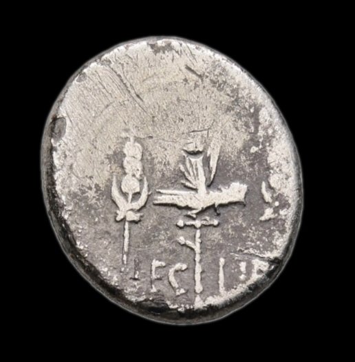 Ρωμαϊκή Δημοκρατία. Mark Antony. Denarius Patrae(?) mint #1.0