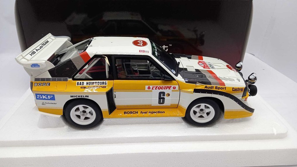 Autoart 1:18 - Model car - Audi Sport Quattro S1 Montecarlo 1986 - (cod.B21) #2.1